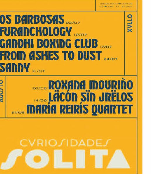 Cartel del ciclo Curiosidades Solita
